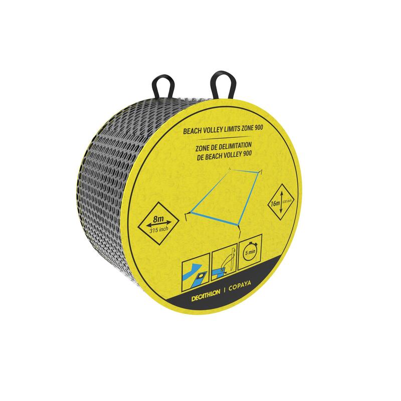 Beach Volleyball Markings BV900 - Official Dimensions (8mx16m)