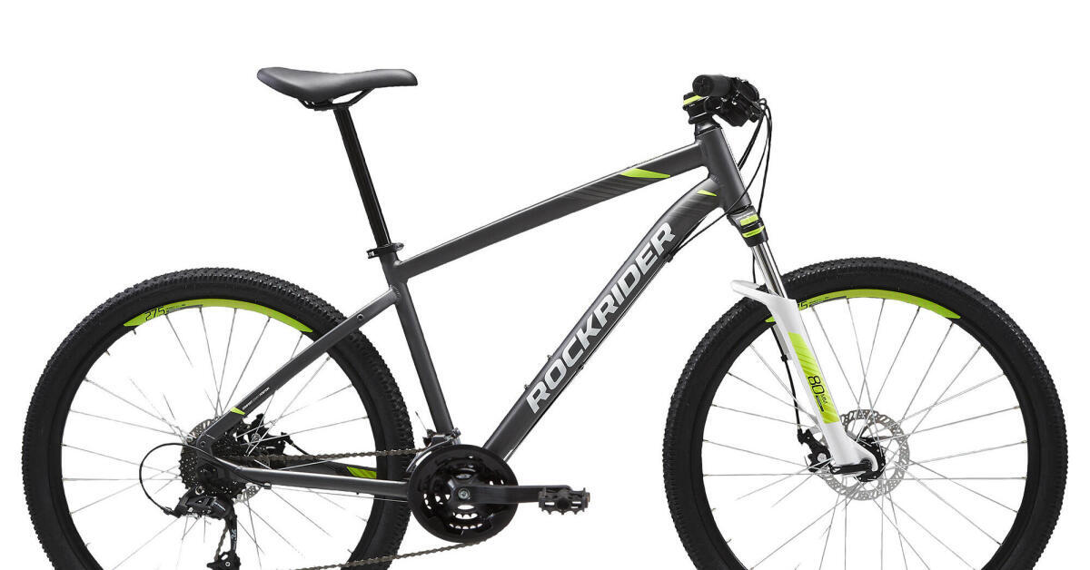 VTT ROCKRIDER ST520 V2 GRIS JAUNE notice reparation