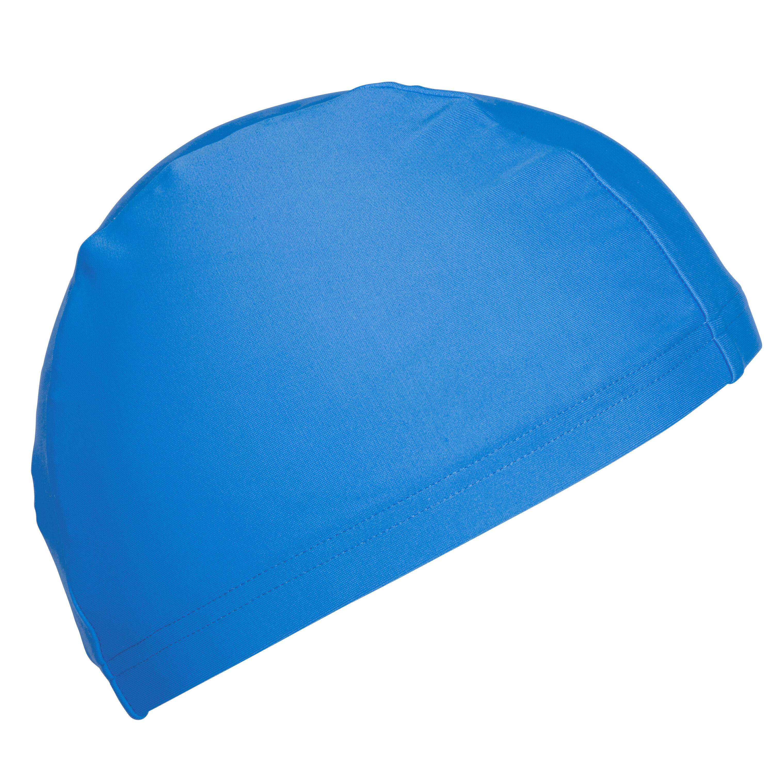 Mesh swim cap - Plain fabric - Blue 3/3