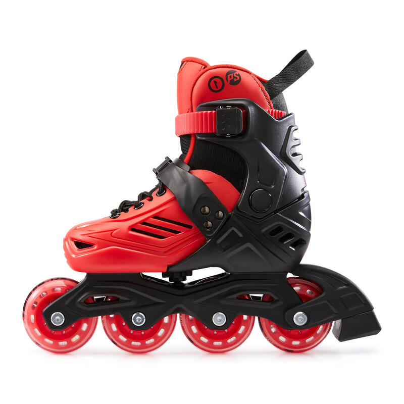 ROLLER ENFANT POWERSLIDE KHAAN LTD ROUGE