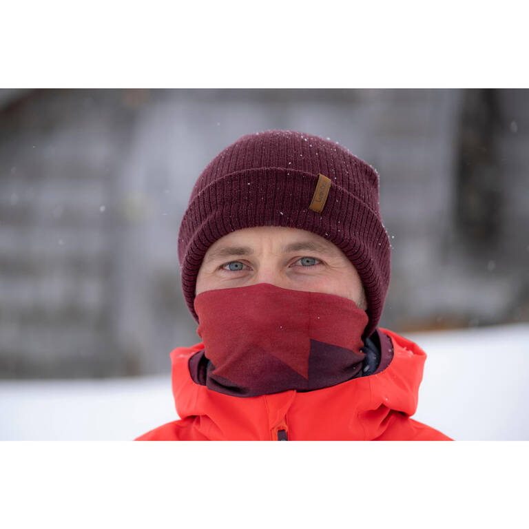 Adult Ski High-Tech Neck-Warmer Hug - Blue Red