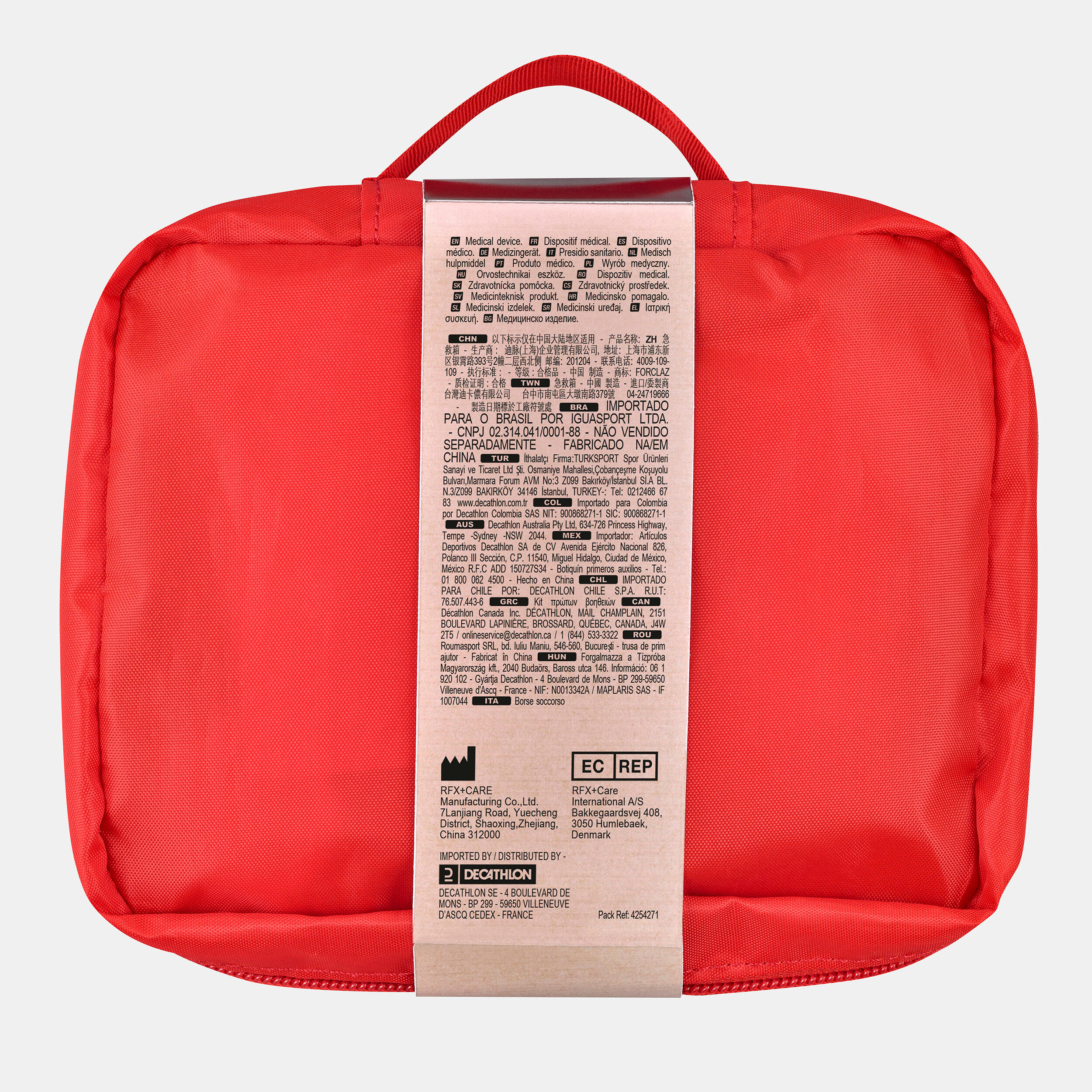Trousse de premier secours de 41 pièces – 100 - FORCLAZ