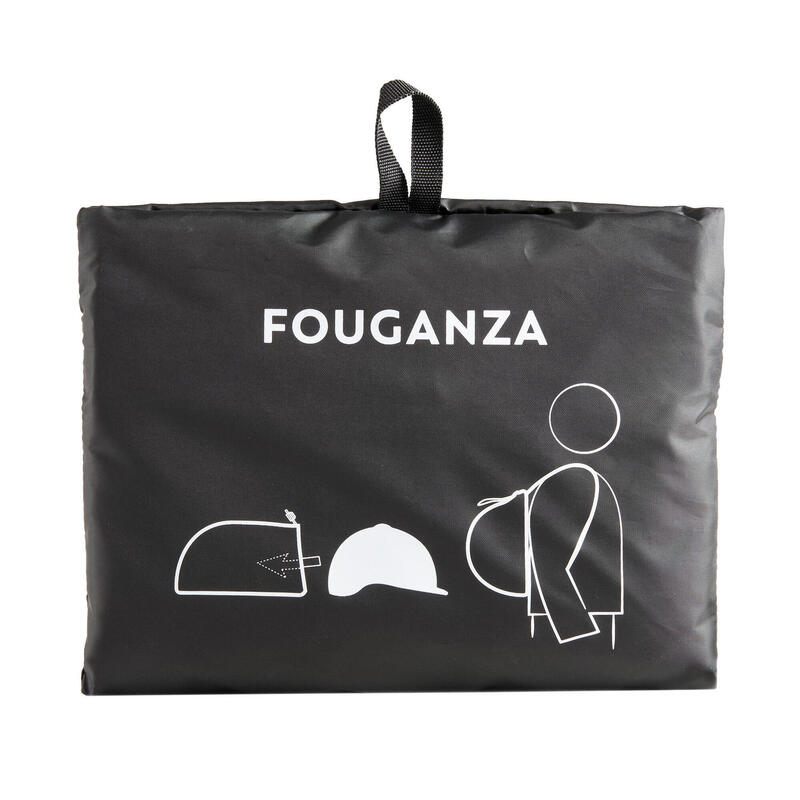 Sac à casque pliable équitation Noir