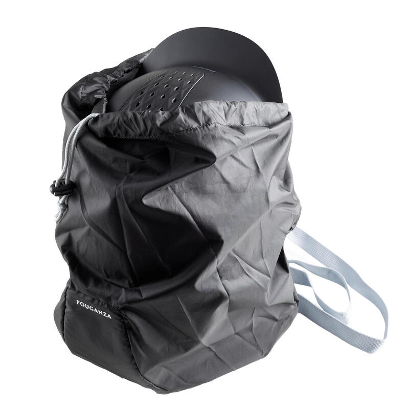 Sac à casque pliable équitation Noir