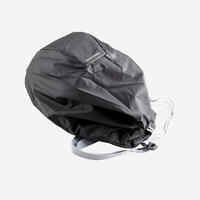 Horse Riding Fold-Down Helmet Bag - Black