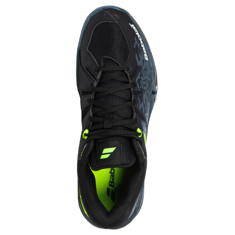 Zapatillas de bádminton y squash Hombre Babolat Shadow Spirit negro