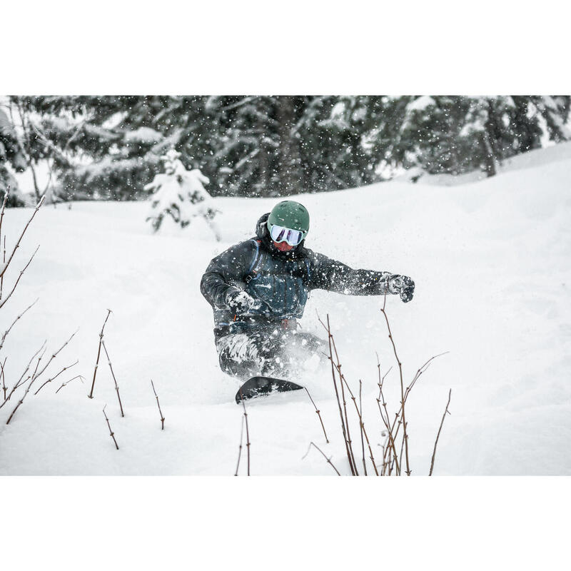 Pantalon schi/snowboard 500 Negru Damă