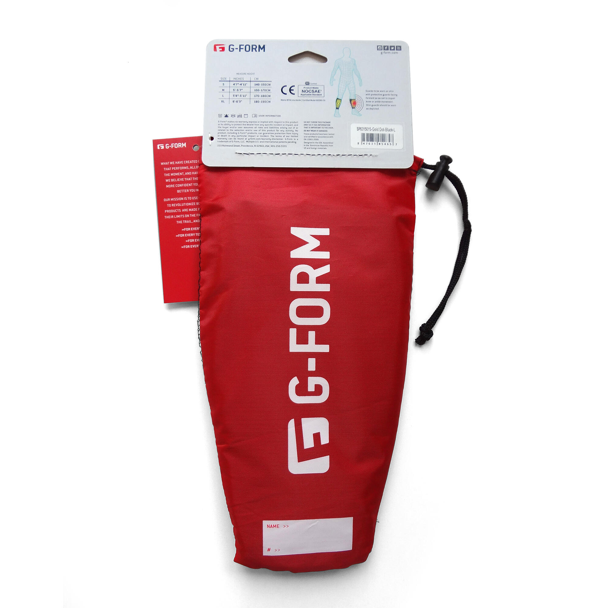 Schienbeinschoner G-FORM Pro-S Compact 7/8