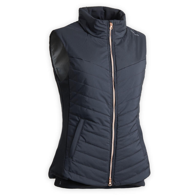Gilet D'équitation Femme Arista – Taille XS – Noir Et Rose – Occasion