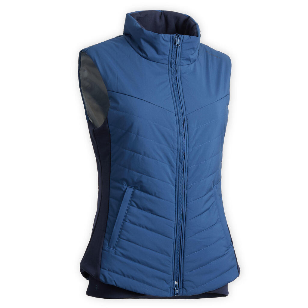 Reitweste 500 Damen blau