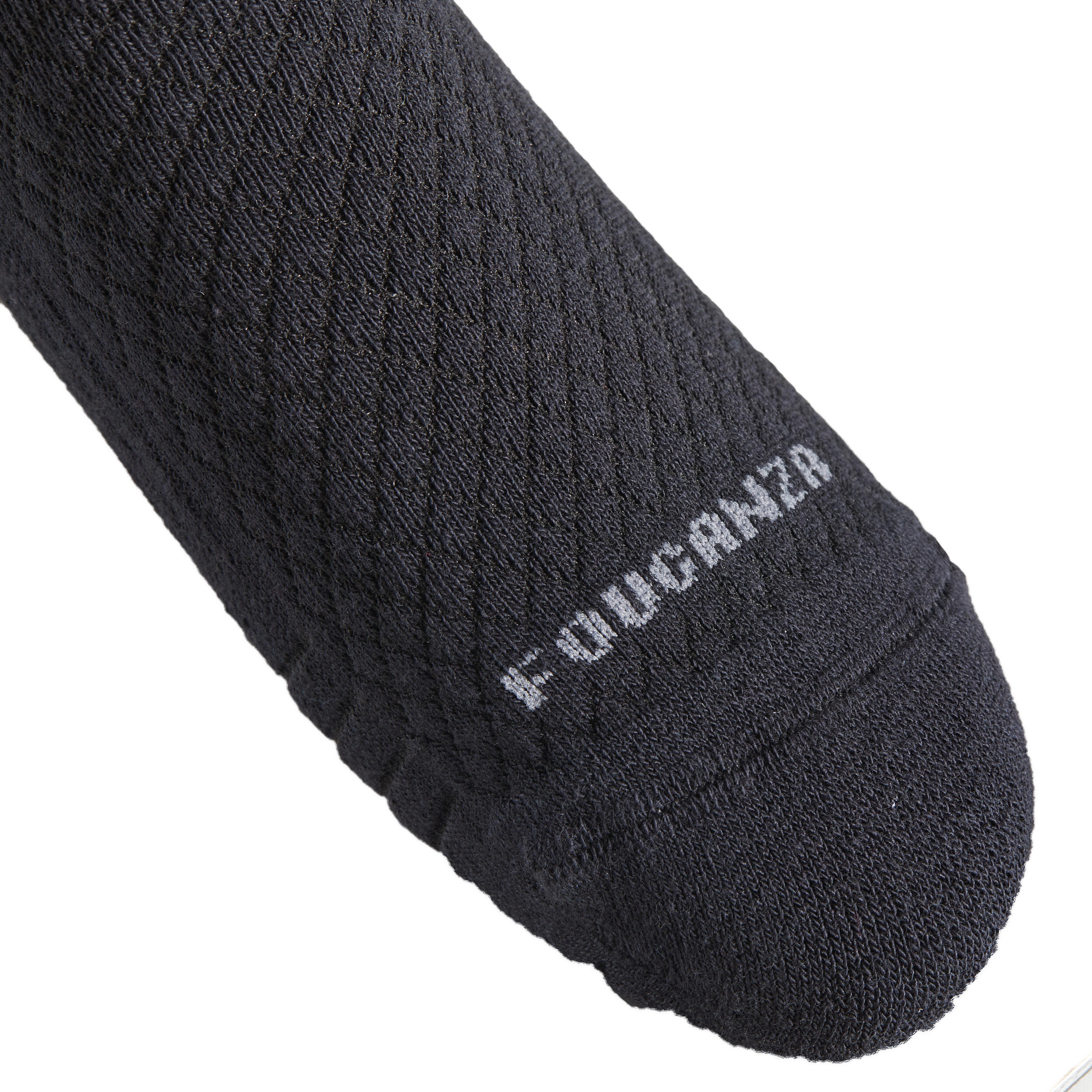 Adult Horse Riding Socks 500 - Black/Grey/Pink PatternsPack of 2 8/8