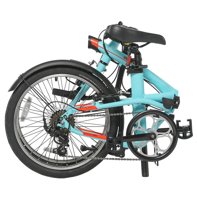 20" Tilt 500 Lightblue Folding Bike