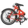 Product left preview block for Folding Bike Tilt 500 20 inch 7 speed - Orange
