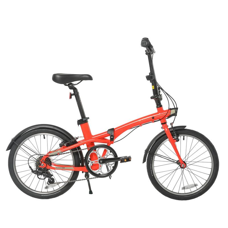 20" Tilt 500 Orange Folding Bike