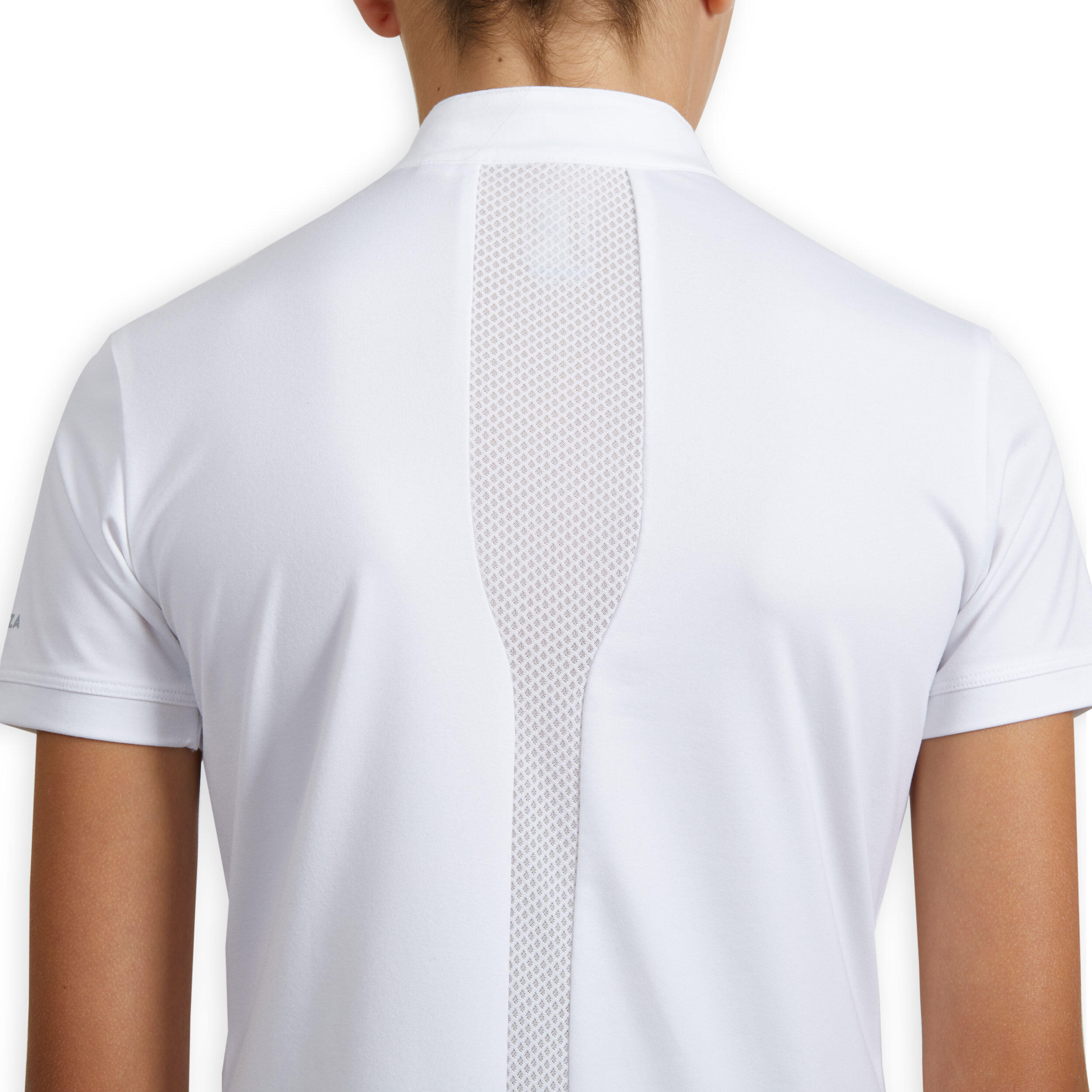 Girls' Show High-Collar Polo Shirt 500 