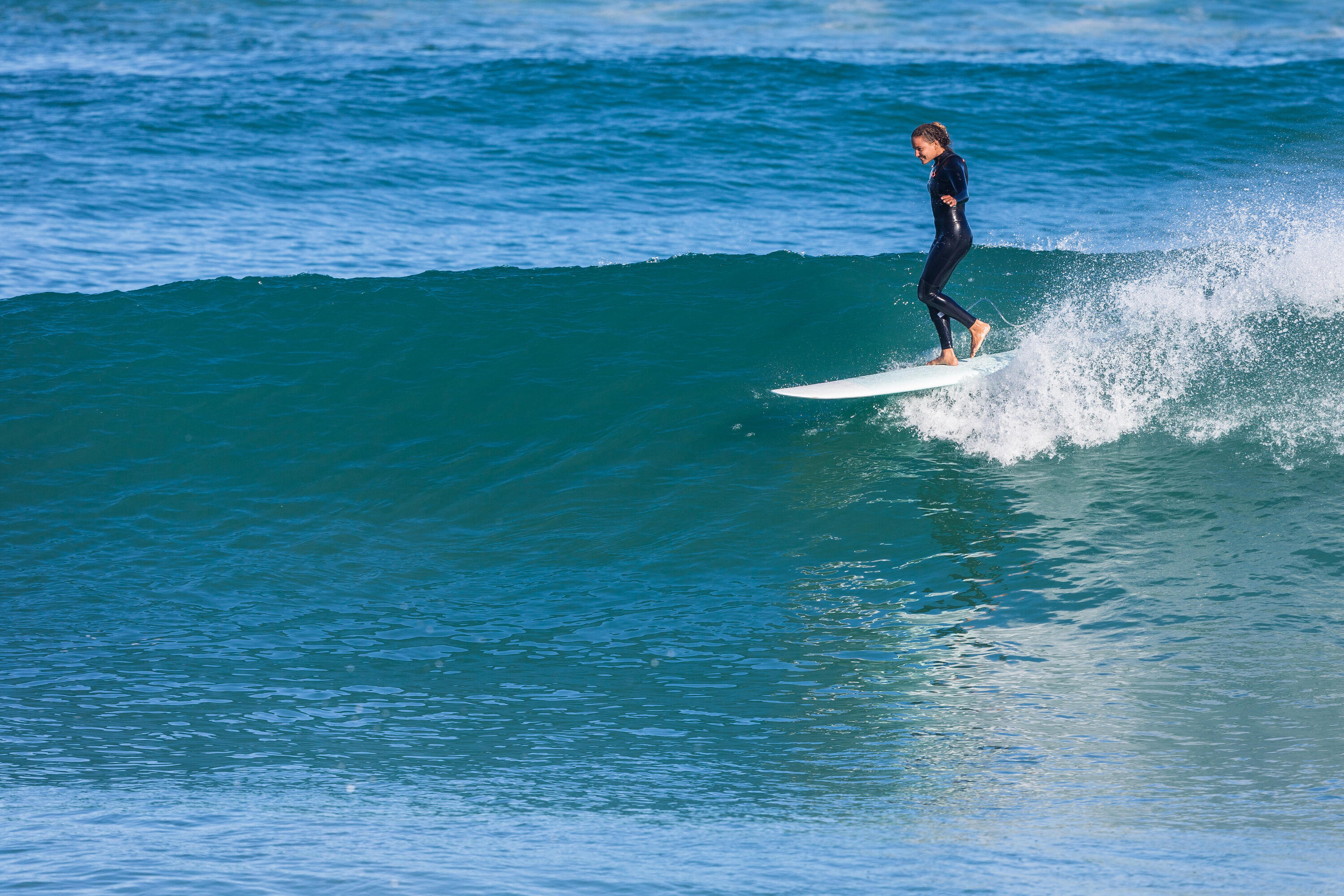 COMBINAISON DE SURF NÉOPRÈNE 3/2 MM 900 FEMME BLEU MARINE 2/12