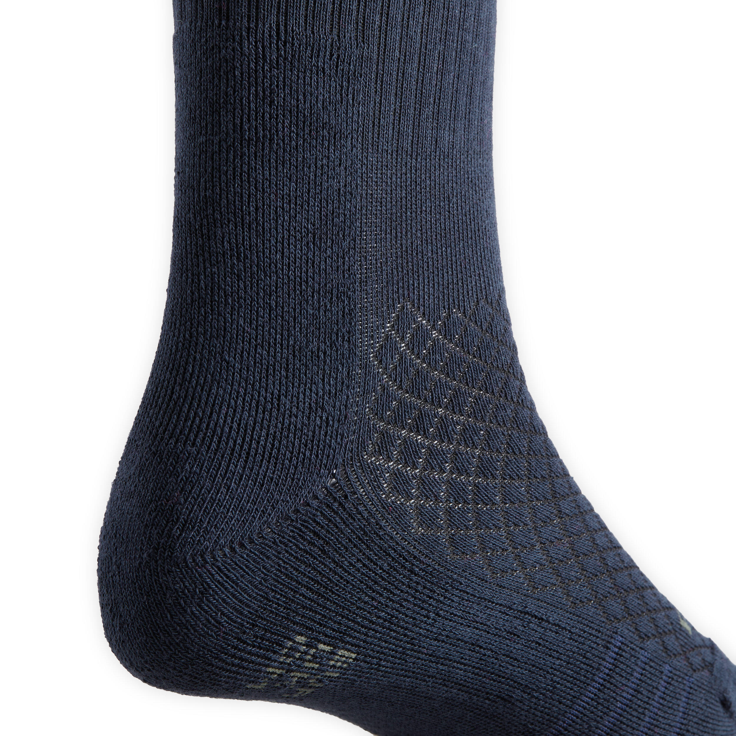 Chaussettes d’équitation enfant - SKS 500 bleu/roseLot de 2 - FOUGANZA