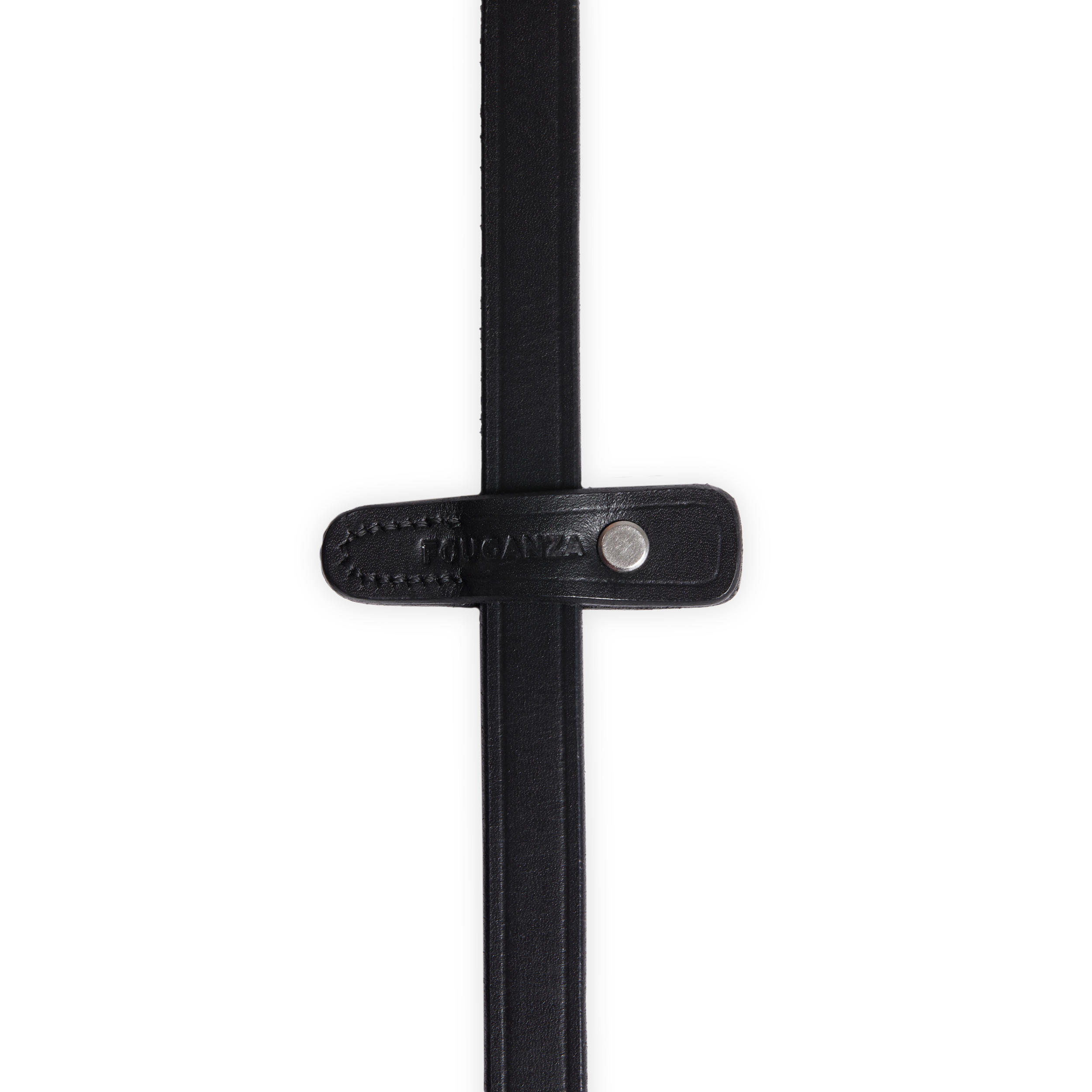 Horse Riding Fine Grip Reins - 500 Black