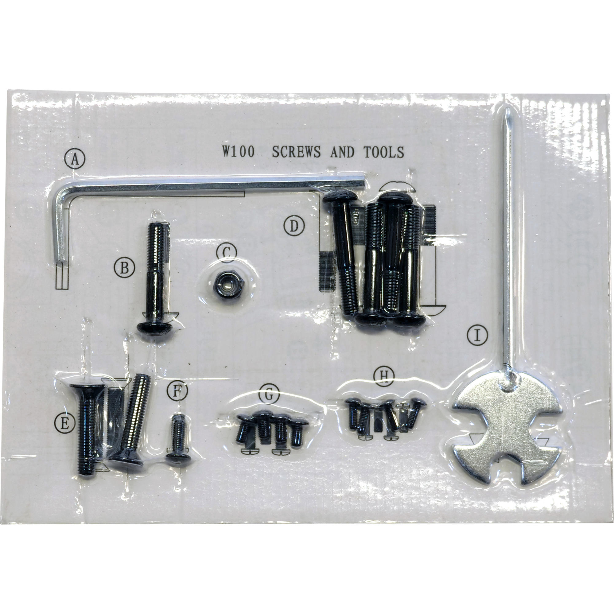 W100 SCREW KIT