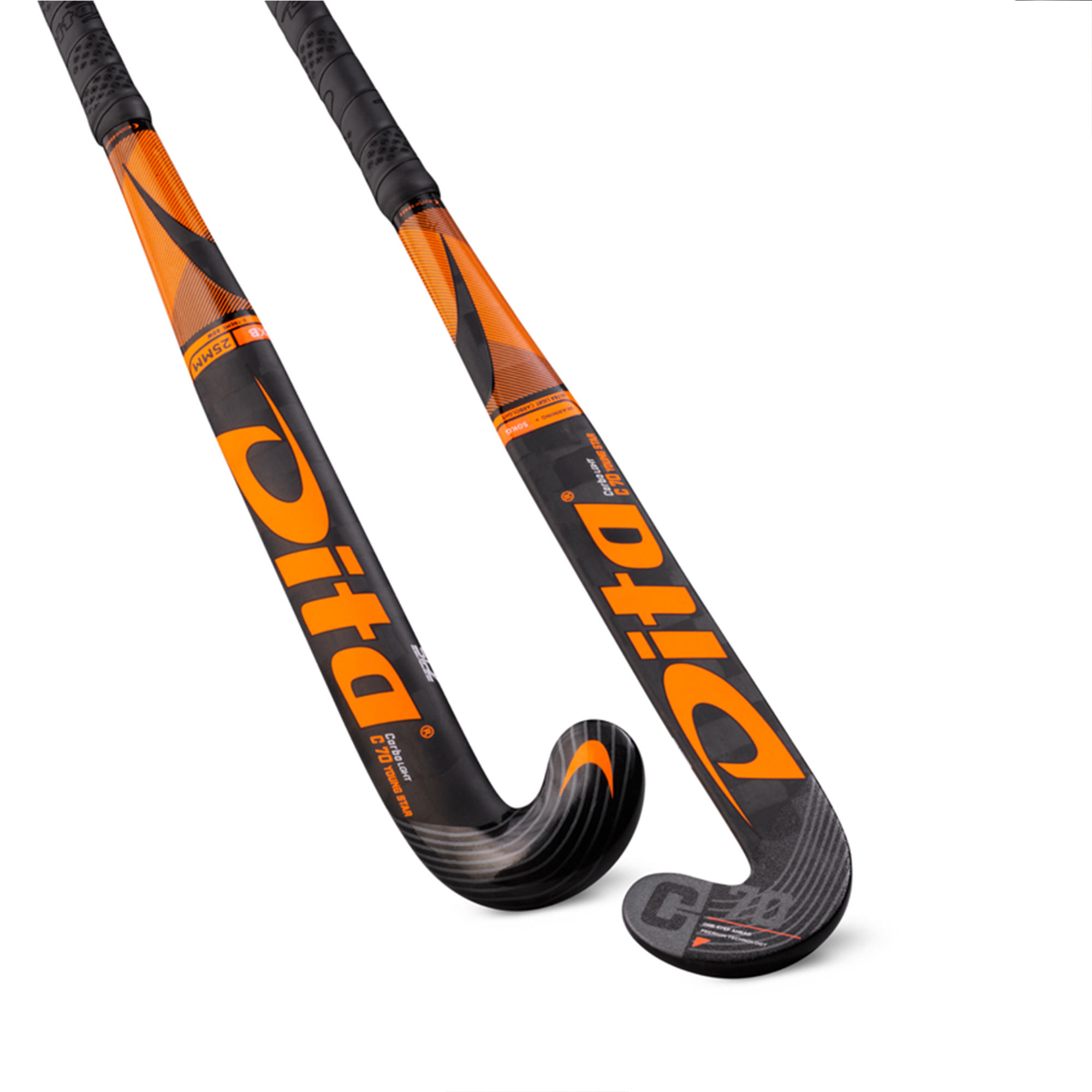JR Advanced Extra LowBow Field Hockey Stick 70% Carbon CarbotecLGHTYoungStar C70 4/5