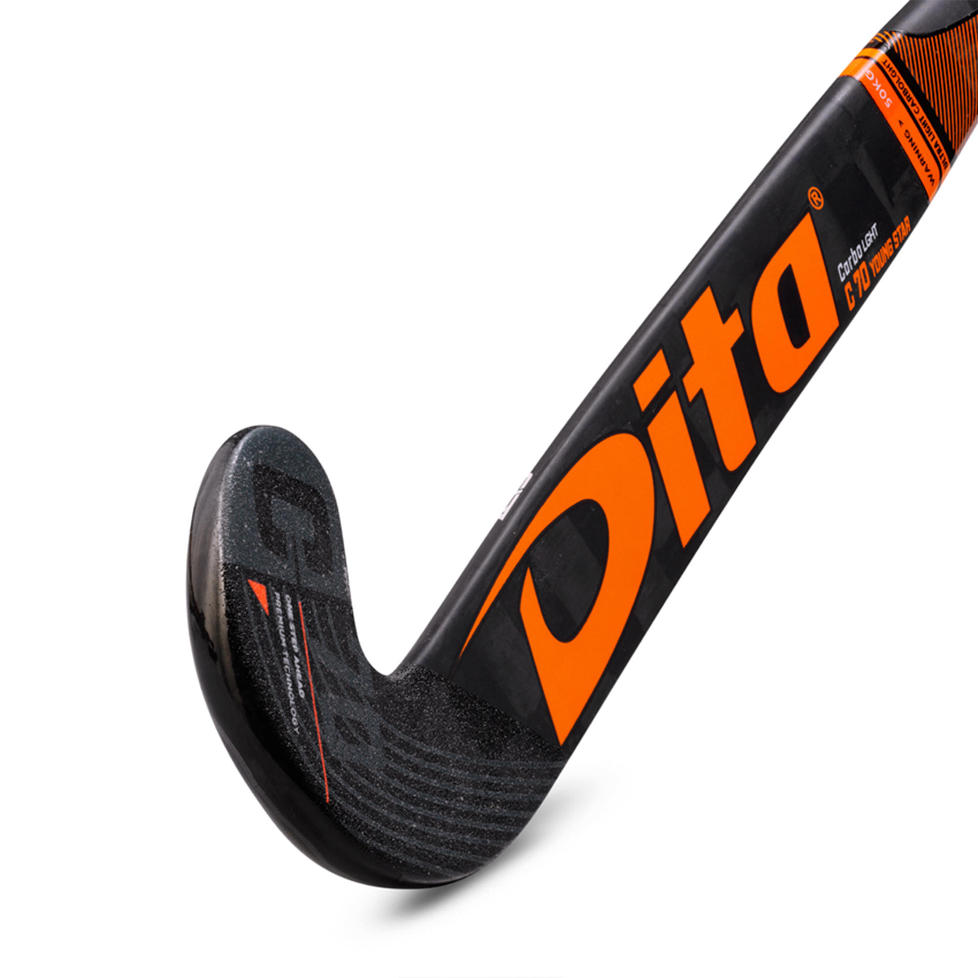 JR Advanced Extra LowBow Field Hockey Stick 70% Carbon CarbotecLGHTYoungStar C70 2/5