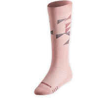 Kids' Horse Riding Socks SKS 500 - Light Pink/Plum Graphic Designs