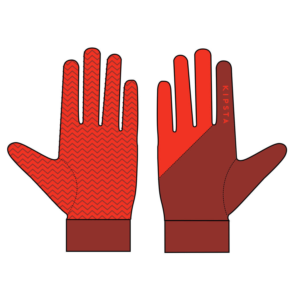 Handschuhe Keepdry 500 Damen/Herren bordeaux