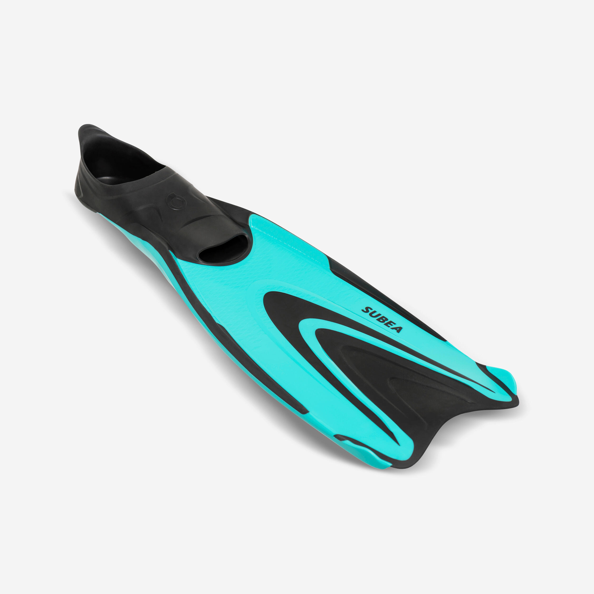 SUBEA Diving fins FF 500 soft neon turquoise