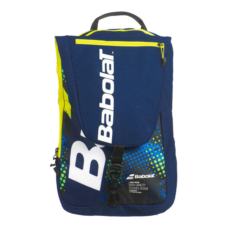 Roysmart Sac de badminton imperméable à l'eau, sac de badminton pour 2  raquettes de badminton avec fermeture éclair, sac à dos sport badminton