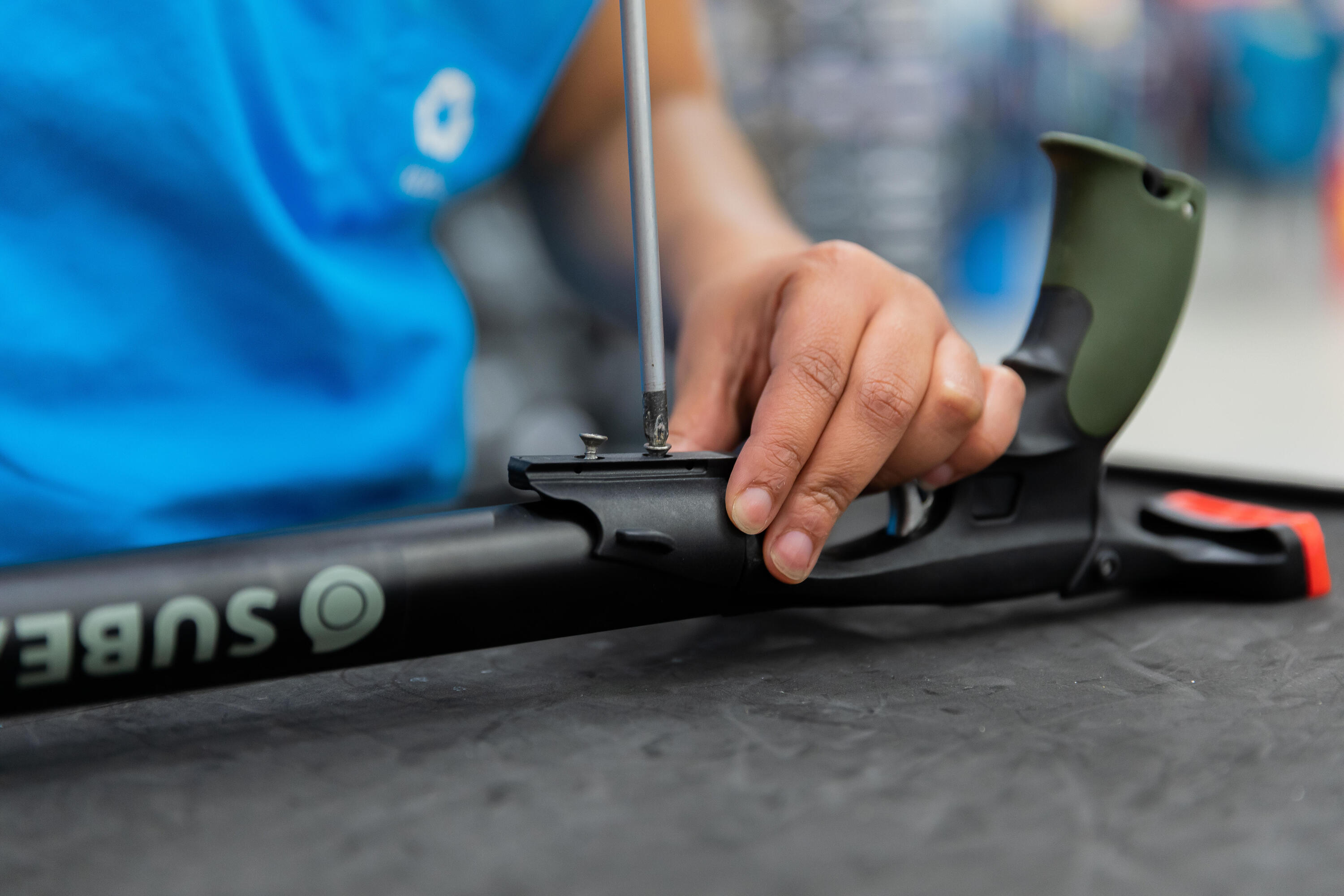 CHANGEMENT ACCESSOIRES ARBALÈTE CHASSE SOUS-MARINE 3/5