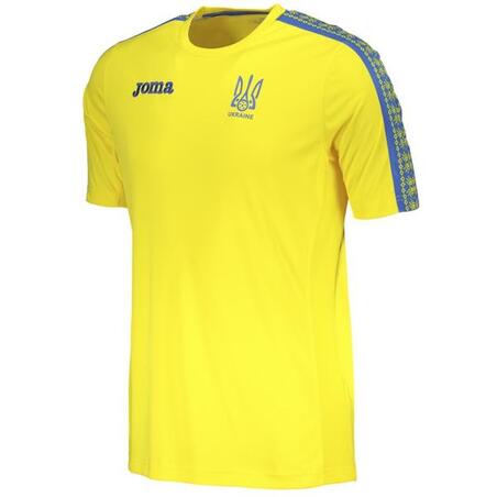 Репліка ігрової футболки збірної Україні з футболу - Жовта