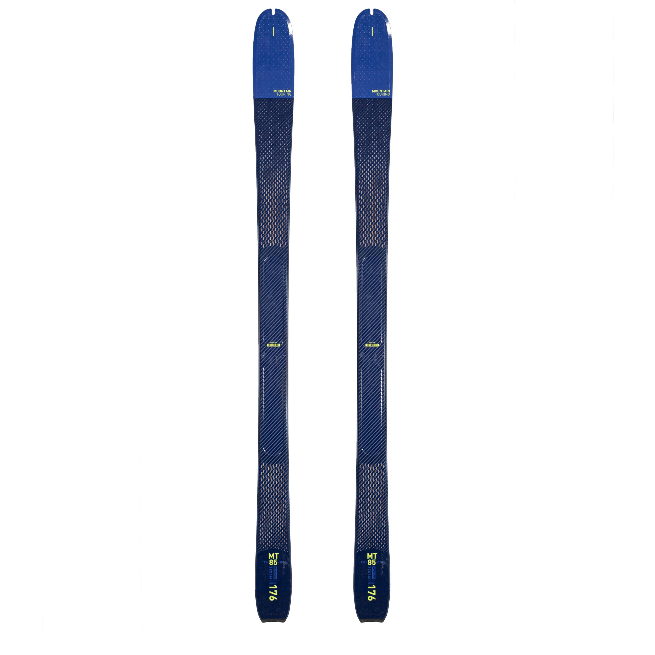 Flat skis
