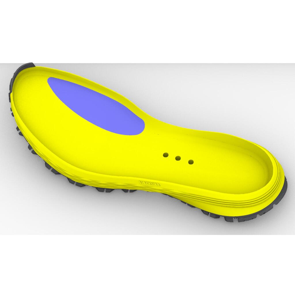 Patike za trail trčanje Kiprun TR2 muške - bež/žute