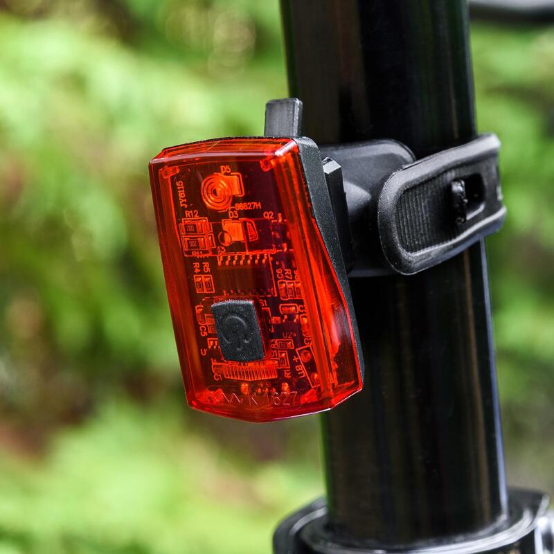 FAHRRADBELEUCHTUNG RÜCKLICHT LED USB MIT BREMSLICHTFUNKTION