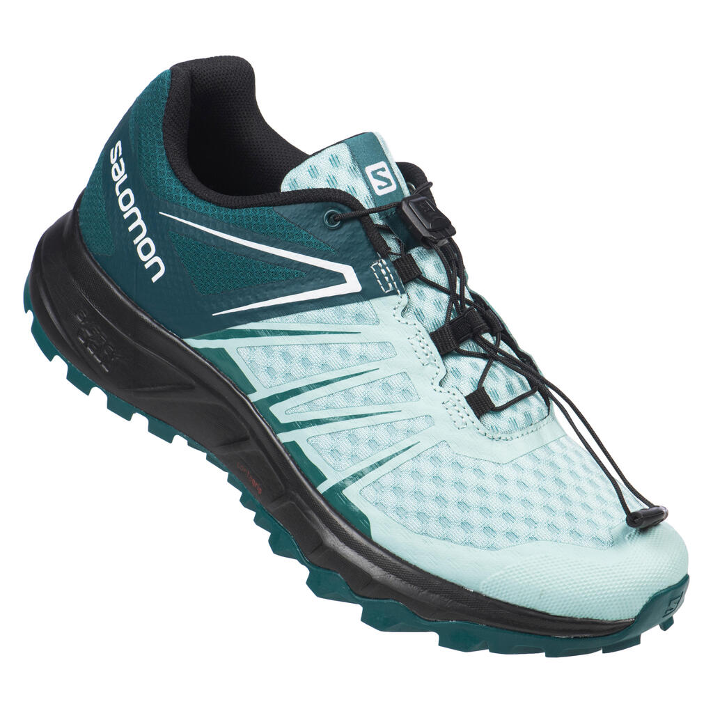 Women's Trail Running Shoe Salomon Supera - pacific green