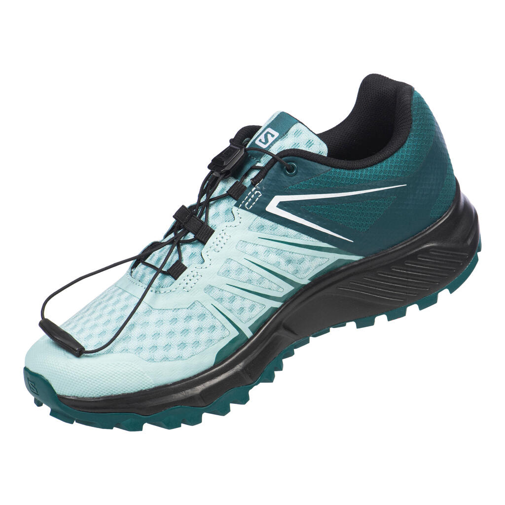 Women's Trail Running Shoe Salomon Supera - pacific green