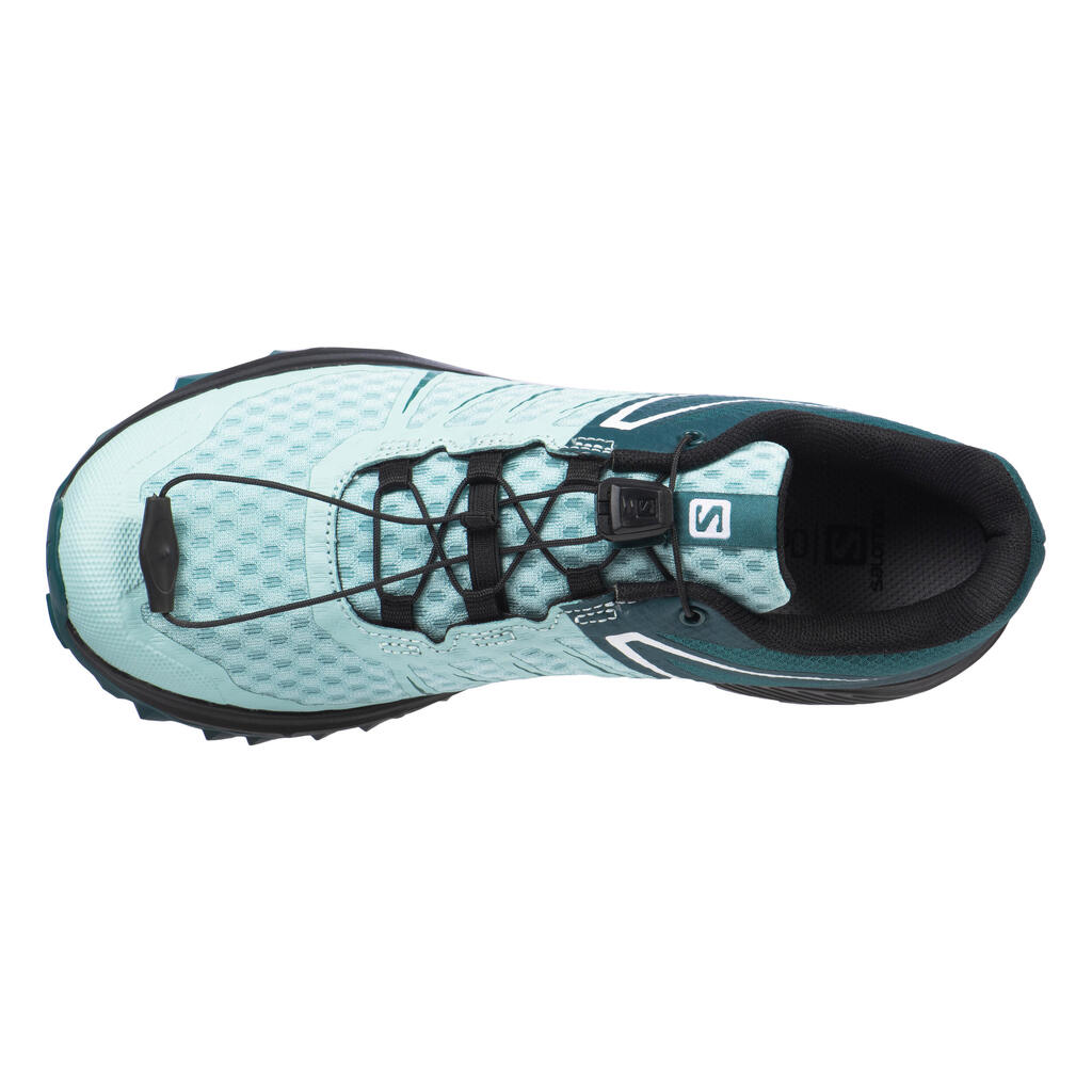 Women's Trail Running Shoe Salomon Supera - pacific green