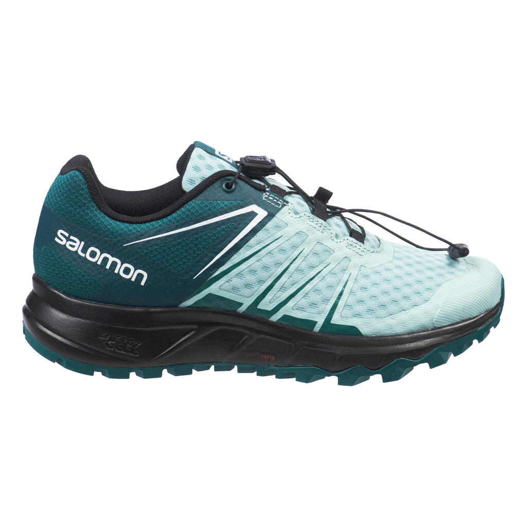 Women's Trail Running Shoe Salomon Supera - pacific green