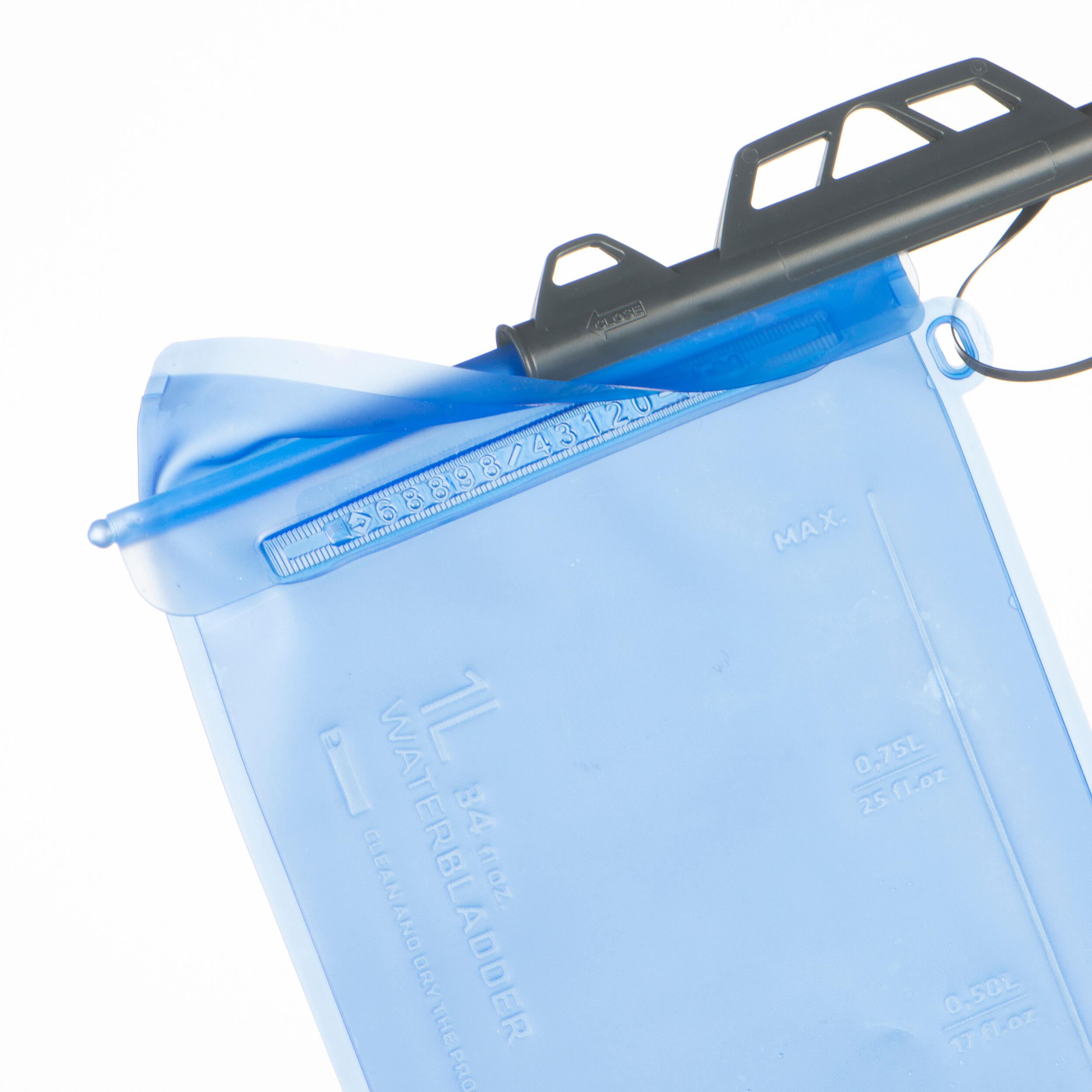 1 L MTB Hydration Bladder - Blue/Clear - ROCKRIDER