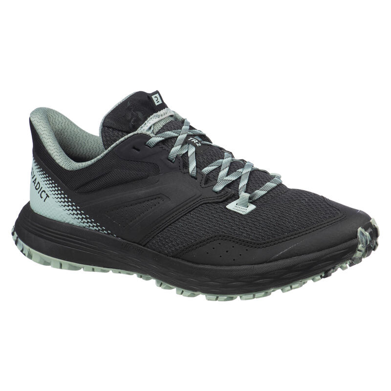 Zapatillas Trail Running TR2 Hombre Negro Verde Evadict Decathlon