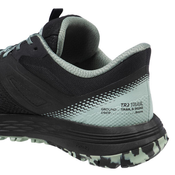 Evadict TR2 Men's Trail Running Shoes - Black Mint