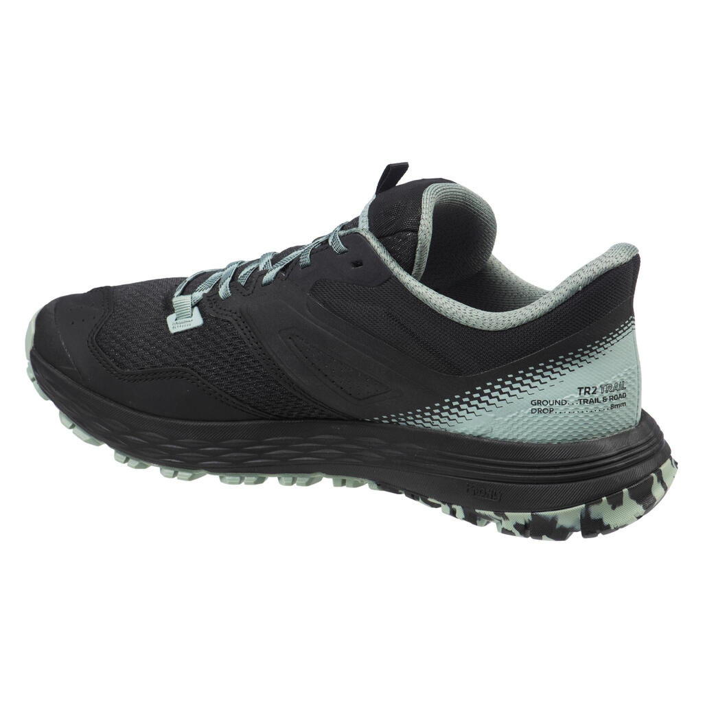 Pánska trailová obuv TR2 sivo-uhľovočierna
