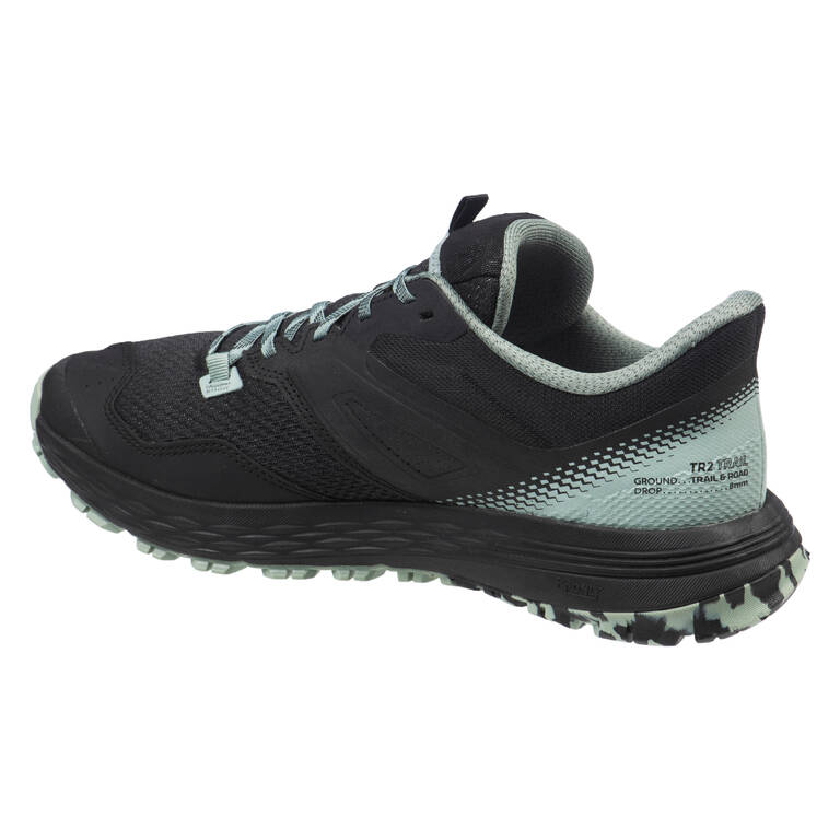 Men's Trail Running Shoes TR2 - black green