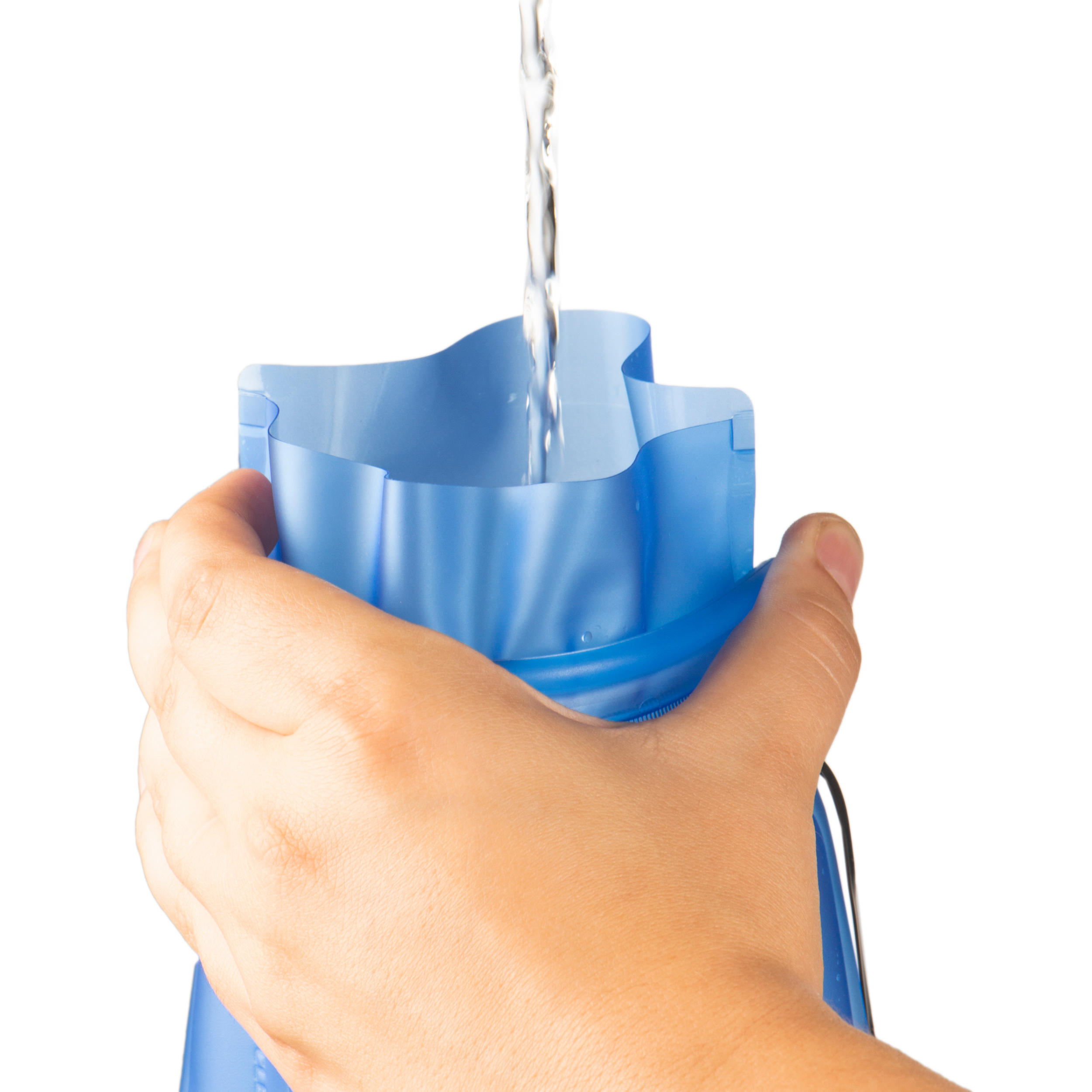 2 L MTB Hydration Bladder - Blue/Clear - ROCKRIDER