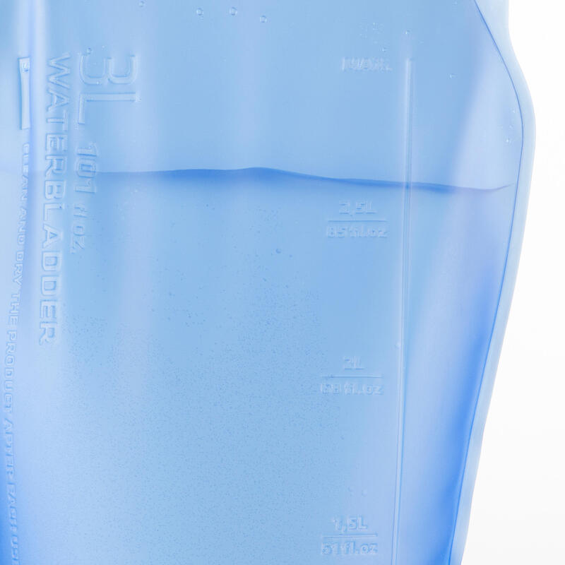 Sacca d'acqua MTB 3L azzurra trasparente