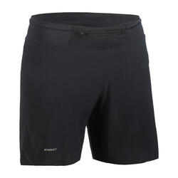 MEN'S TRAIL-RUNNING SHORTS - EVADICT LIGHTWEIGHT - BLACK