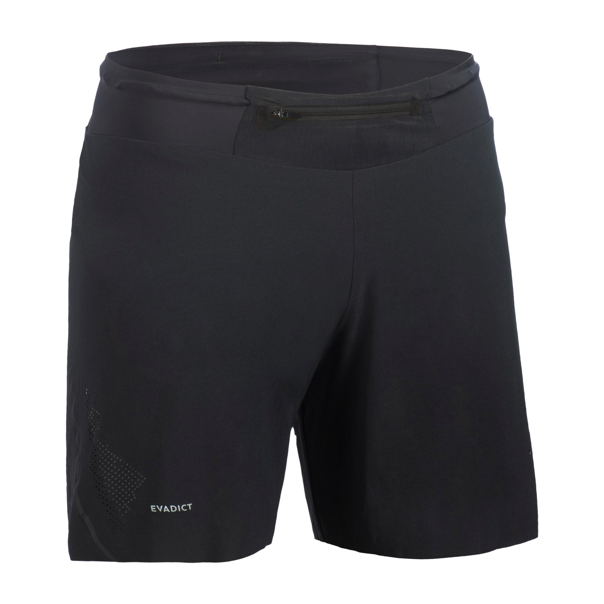 short de trail running perf homme noir - evadict