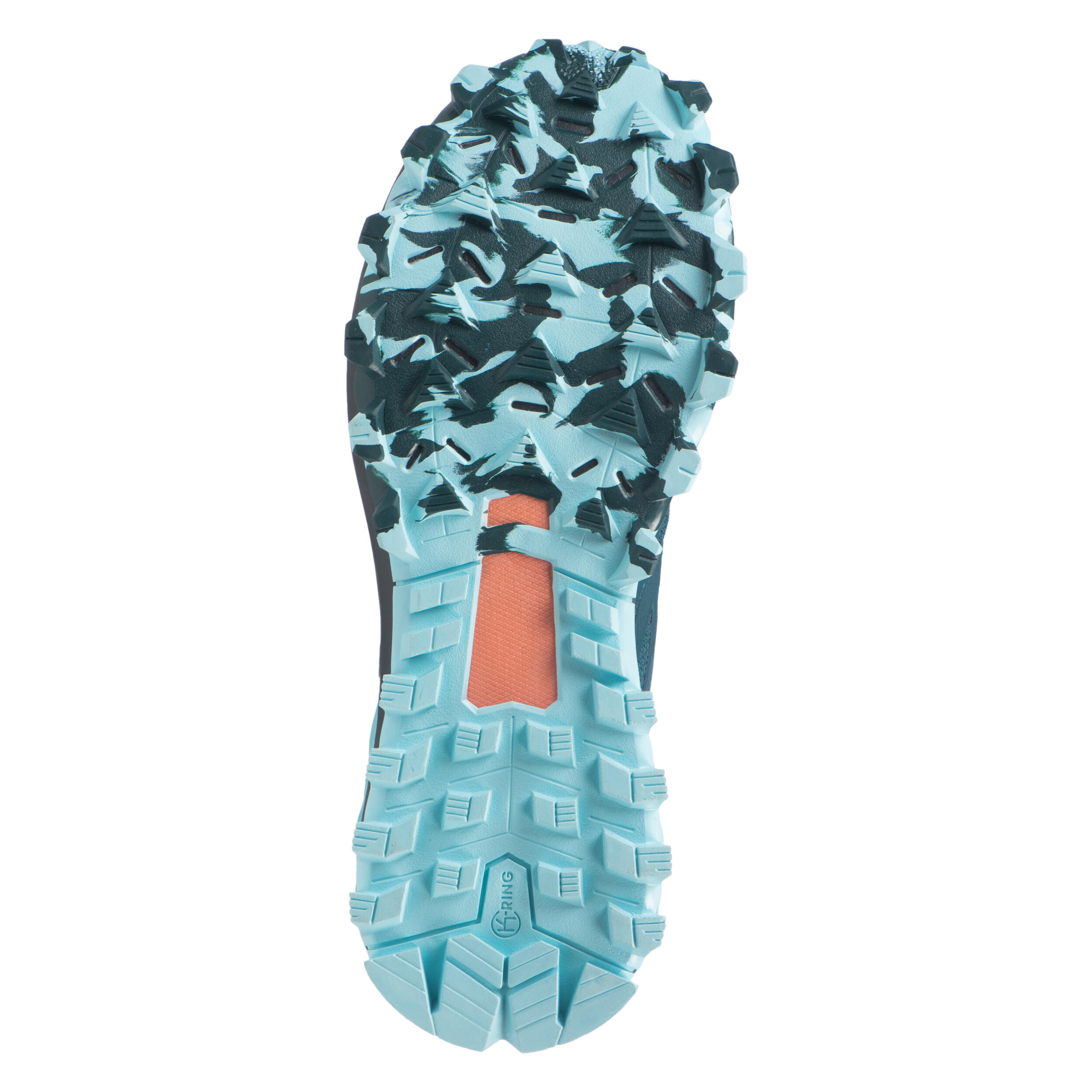 MT 2 Women's Trail Running Shoes - Dark Blue/Light Blue 5/8