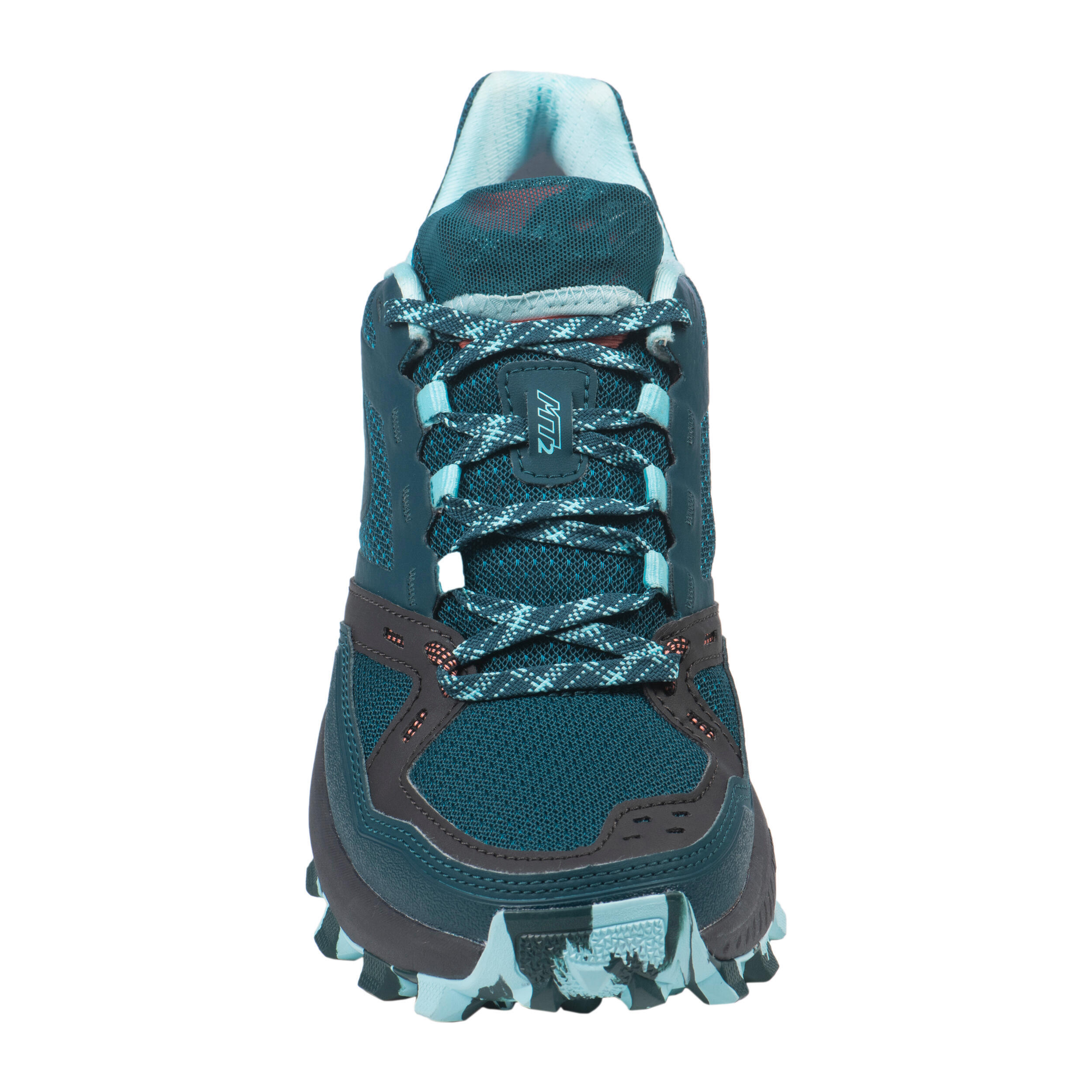 MT 2 Women's Trail Running Shoes - Dark Blue/Light Blue 4/8