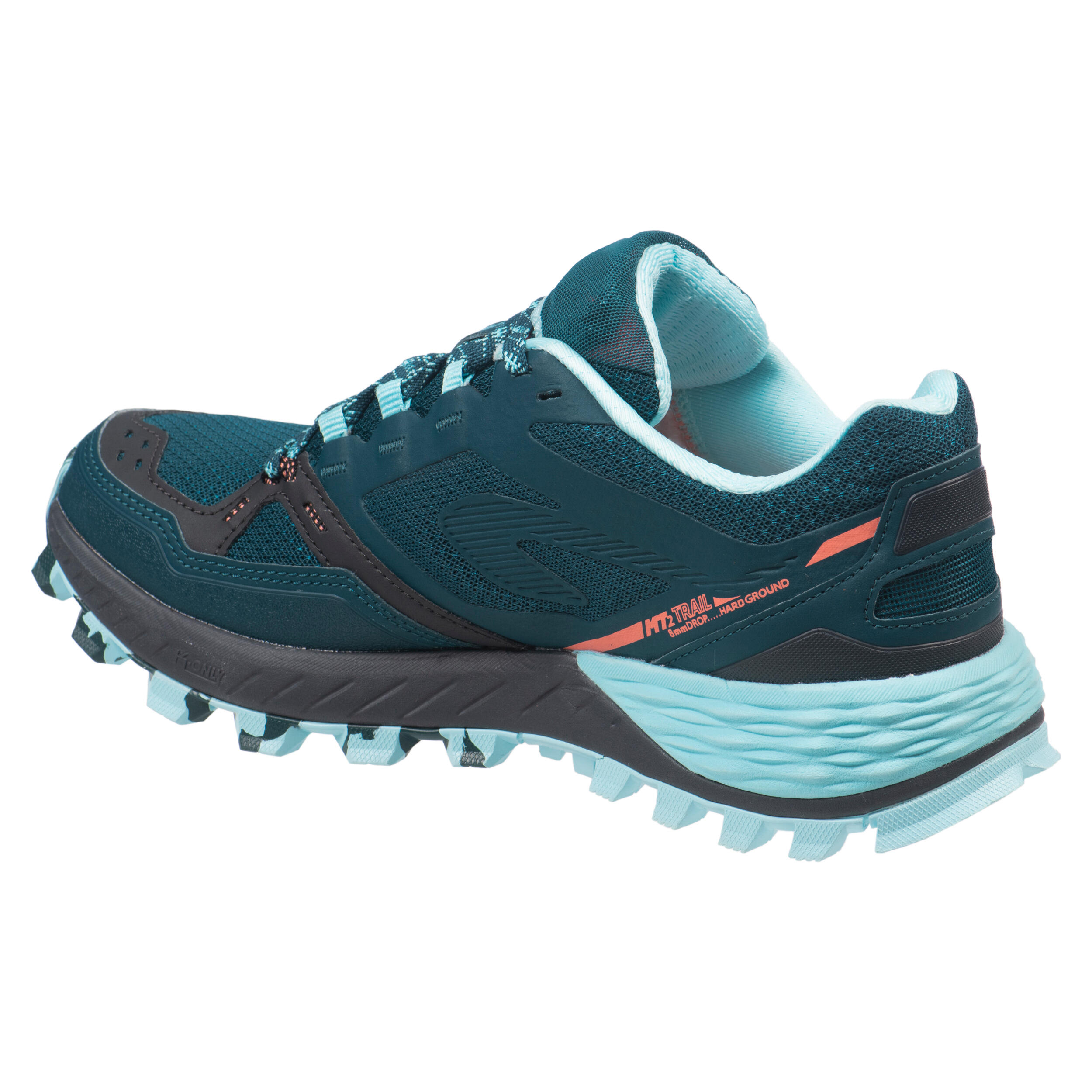 MT 2 Women's Trail Running Shoes - Dark Blue/Light Blue 6/8